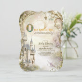 Invitation Baby Shower de Conte de Fées (Debout devant)
