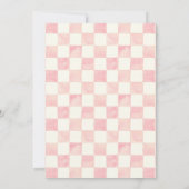 Invitation Baby shower de couple de fantômes (Dos)