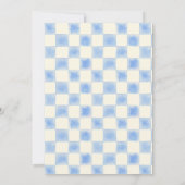 Invitation Baby shower de couple de fantômes (Dos)