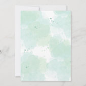 Invitation Baby shower de couronne (Dos)