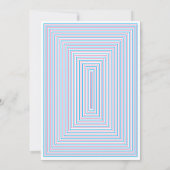 Invitation Baby shower de couronne de noisette rose (Dos)