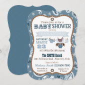 Invitation Baby shower de Cowboy Bandanna Jumper (Devant / Derrière)