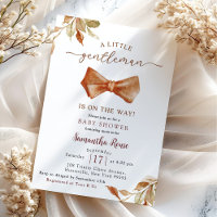 Baby shower de Cravate de Boho Gentleman Bow Autom