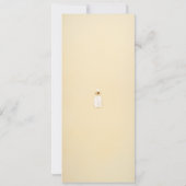 Invitation Baby shower de défilement de forêt enchantée en gr (Dos)