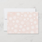 Invitation Baby shower de demande de réservation neutre Il fa (Dos)