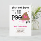 Invitation Baby shower de diffusion en continu par Conversati (Debout devant)