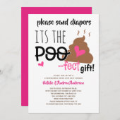 Invitation Baby shower de diffusion en continu par Conversati (Devant / Derrière)