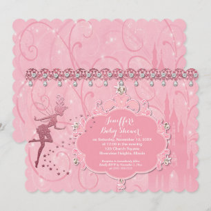 Invitation Baby shower de fée