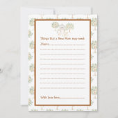 Invitation Baby shower de ferme mignonne (Devant)