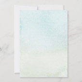 Invitation Baby shower de fête de verdure Woodland Garden Inv (Dos)