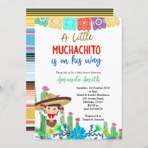 Invitation Baby shower de Fiesta