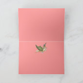 INVITATION BABY SHOWER DE FILLE STORK (Intérieur)
