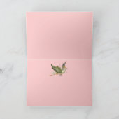 INVITATION BABY SHOWER DE FILLE STORK (Intérieur)