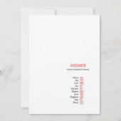 Invitation Baby shower de football, Football - Nom modifiable (Dos)