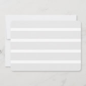 Invitation Baby shower de Fox aquarelle (Dos)