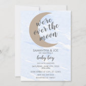 INVITATION BABY SHOWER DE GARÇON BÉBÉ (Devant)