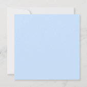 Invitation Baby shower de garçon de point de polka d'éléphant (Dos)