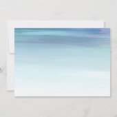 Invitation Baby shower de garçon par courrier (Dos)