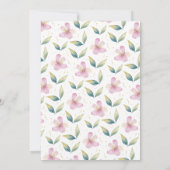 Invitation Baby shower de glace (Dos)