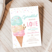 Invitation Baby shower de glace