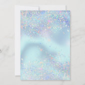 Invitation Baby shower de grossesse de maman mère (Dos)