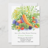 Invitation Baby shower de joie de patchs (Devant)