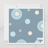 Invitation Baby shower de jumeaux Couples modernes (Dos)