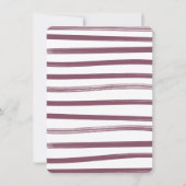 Invitation Baby shower de la Commission de la charcuterie (Dos)