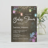 Invitation Baby shower de la dragonfly Twinkle Lig (Debout devant)
