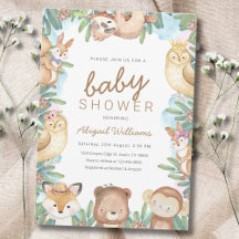Baby shower de la fête de la jungle