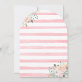 Invitation Baby shower de la Marine Princess Arch (Dos)