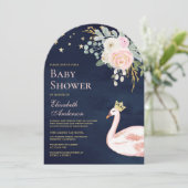 Invitation Baby shower de la Marine Princess Arch (Debout devant)