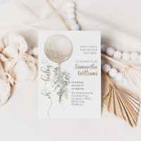 Baby shower de la Pampas de ballons de bambou de s