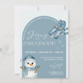 Invitation Baby shower de la parentalité (Devant)