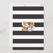 Invitation Baby shower de la Parties scintillant d'or de la (Dos)