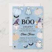 Invitation Baby shower de la Petite Boo Halloween  (Devant)