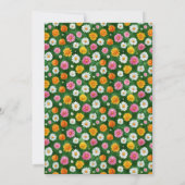 Invitation Baby shower de la Petite Cutie Orange Citrus & Dai (Dos)