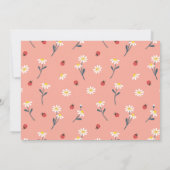 Invitation Baby shower de la petite dame (Dos)