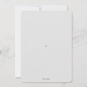 Invitation Baby shower de la petite étoile neutre pour le gen (Dos)