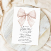 Invitation Baby shower de la petite fille de la mâ