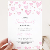 Invitation Baby Shower de la Saint-Valentin