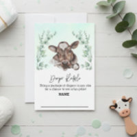 Baby shower de la volaille de de vache ferme Euca