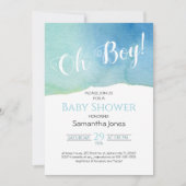 Invitation Baby shower de Laguna (Devant)
