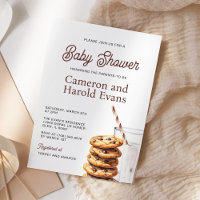 Baby shower de lait et de biscuits