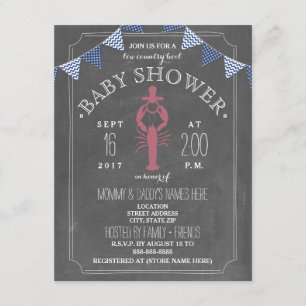 Invitation Baby shower de l'ébullition Co Ed de bas pays -