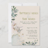 Invitation Baby shower de légende de papillon enchanté (Devant)
