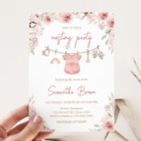 Baby shower de ligne de vêtements pour fille Boho