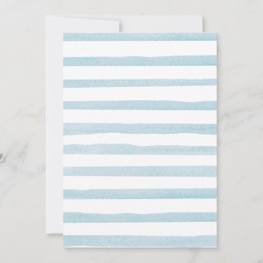 Invitation Baby shower de linge de bébé doux (Dos)