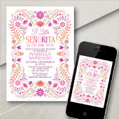Invitation Baby shower de Little Señorita