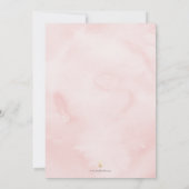 Invitation Baby shower de Little Sweetheart Cactus (Dos)